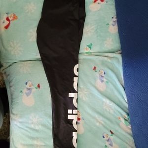 Girls adidas leggings size large